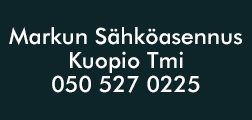Markun Sähköasennus Kuopio Tmi logo